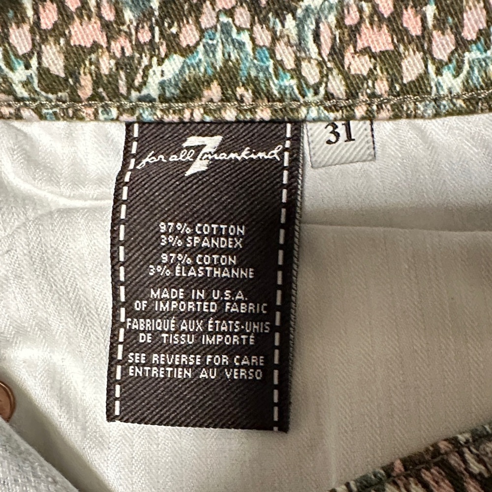 NWOT Rag & Bone Multicolor Patterned Jeans - Picture 6 of 6